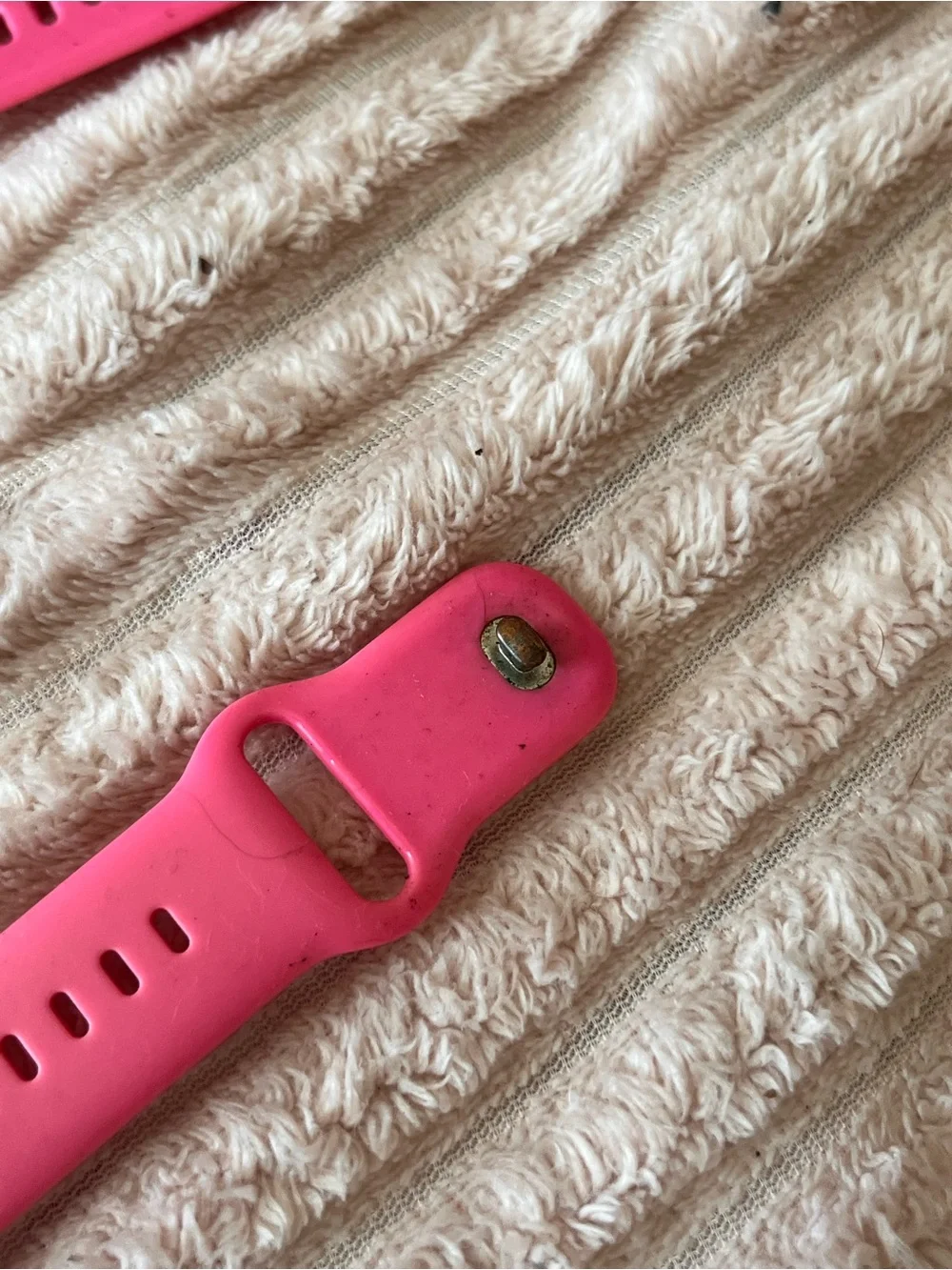 Apple Pink Silicone Watch Band for Apple Watch